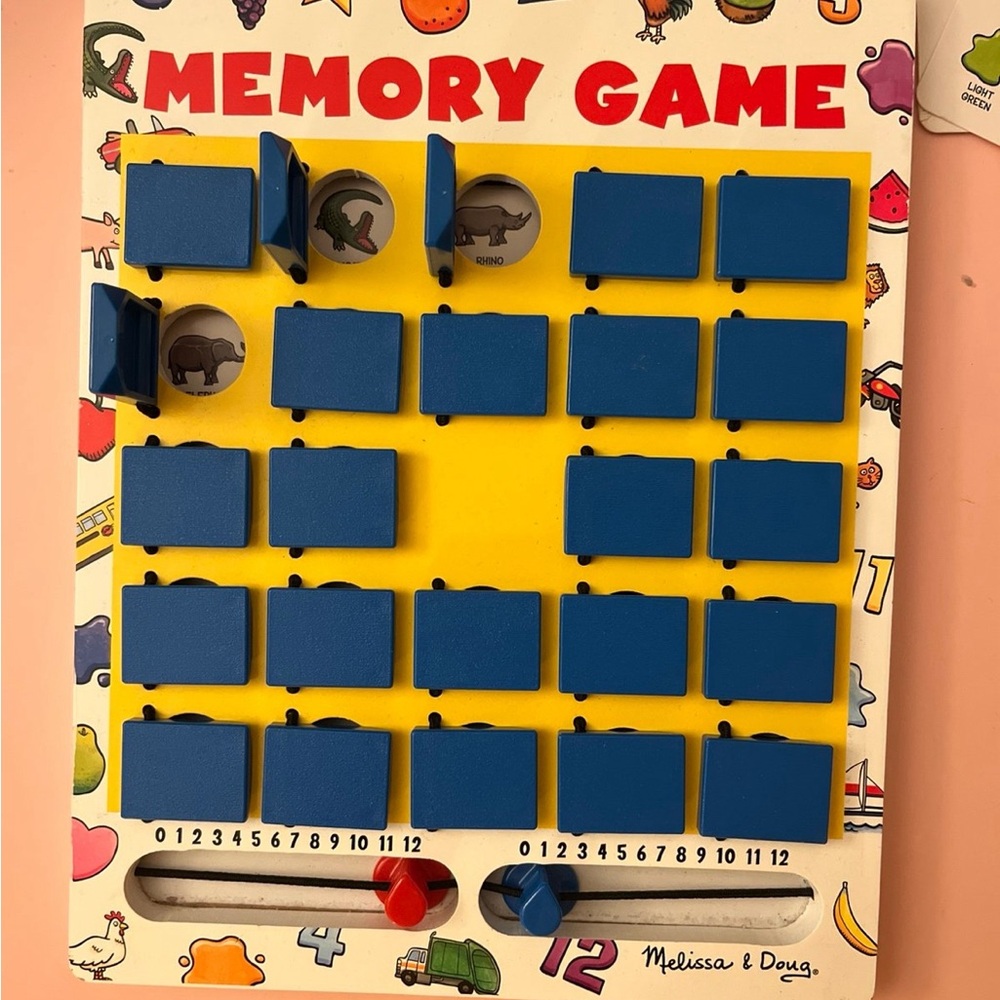 Melissa & Doug Blue Memory Game